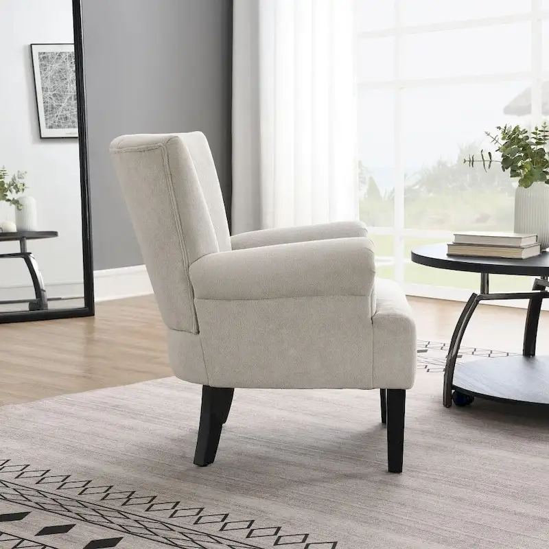 Modern Fabric Accent Living Room Chairs