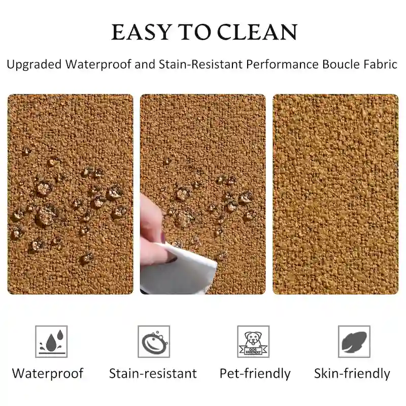 KINWELL 34 Wide Boucle Fabric Upholstered Swivel Armchair (Set of 2)