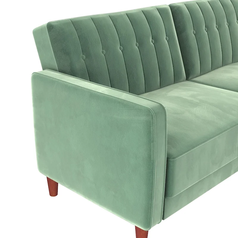 Avenue Greene Ivy Tufted Transitional Futon