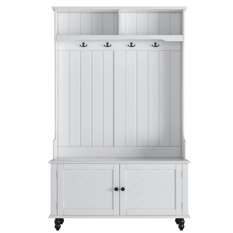 Hall Tree with 4 Hooks