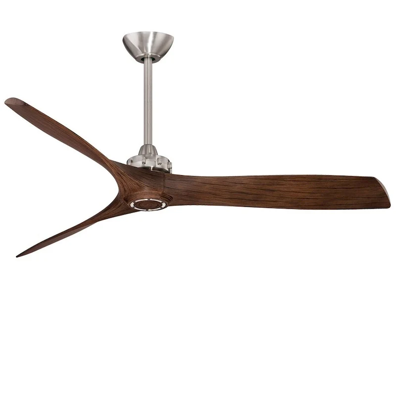 Minka Aire Aviation Brushed Nickel With Maple 60 Inch Ceiling Fan