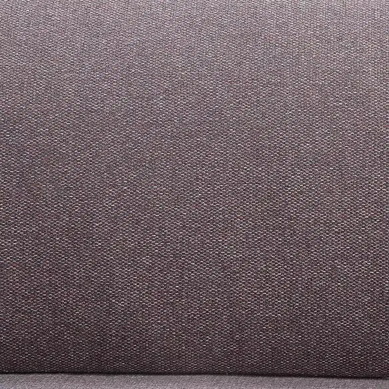 78" Dalya Sofa Gray Linen - Acme Furniture: Velvet Upholstery, Includes 2 Accent Pillows