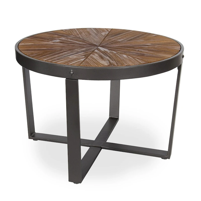 Kate and Laurel Gerhardt Round Coffee Table - 24x24x15.5