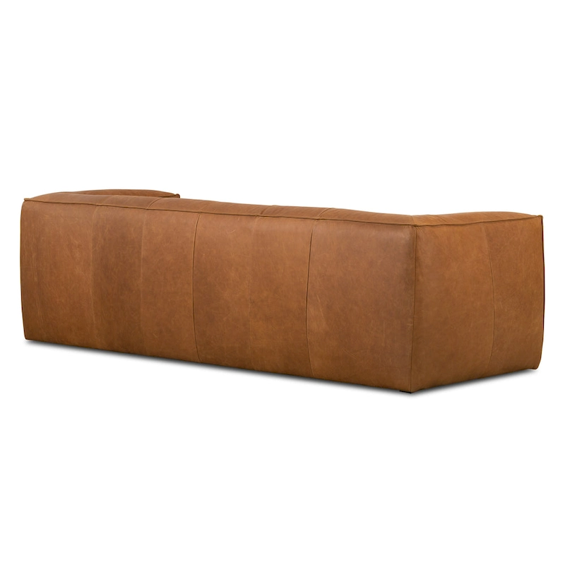 Poly & Bark Capa 92 Sofa - Full Grain Genuine Italian Leather
