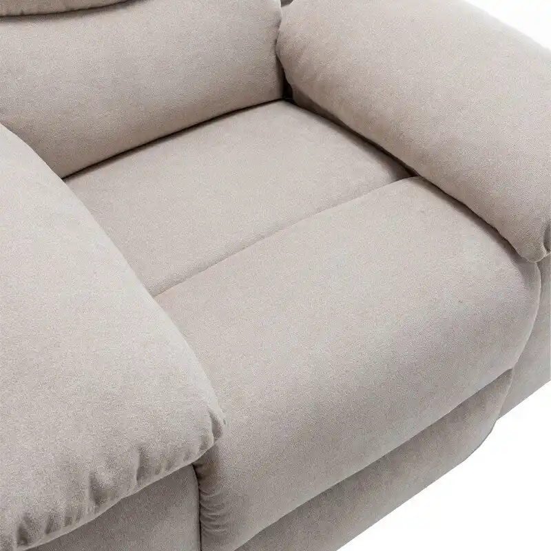 GEITIN Power Recliner with Adjustable Massage Function and Heating System