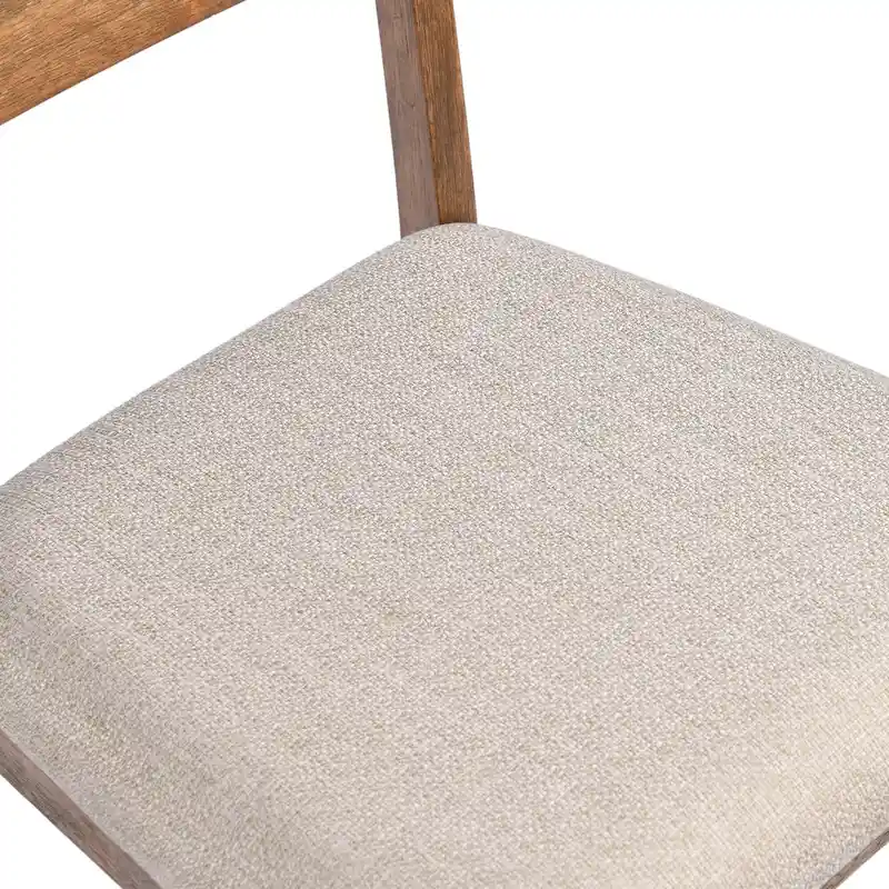 Slat Back Wood Dining Chairs Set of 4