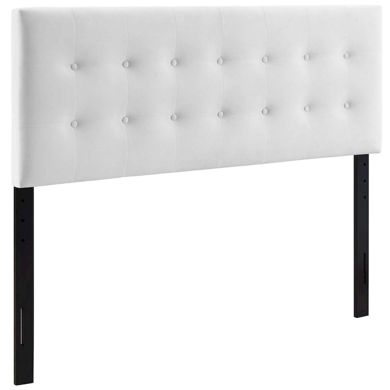 Carson Carrington Labbgard Queen Tufted Velvet Headboard