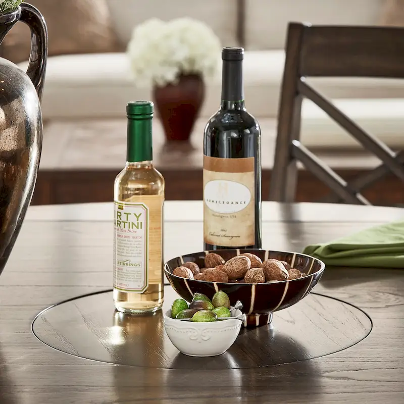 Garrison Espresso Convertible Dining Table by iNSPIRE Q Modern