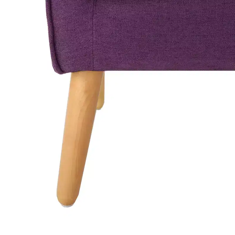 GDFStudio Merel Mid-Century Modern Fabric Tufted Accent Chair
