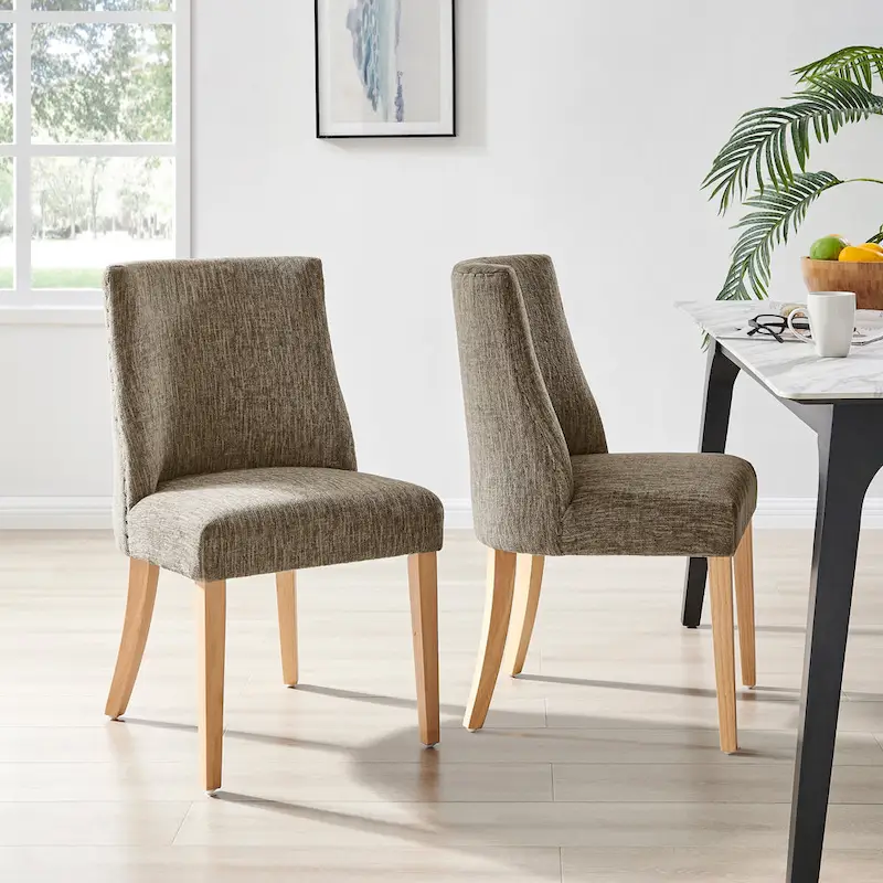 New Paris Fabric Chair, (Set of 2)