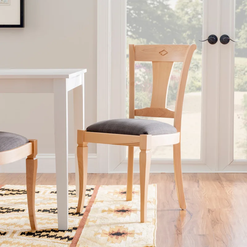 Keery Solid Wood Side Dining Chair (Set of 2)