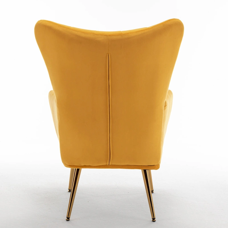 Mid Century Wingback Upholstered Accent Chair