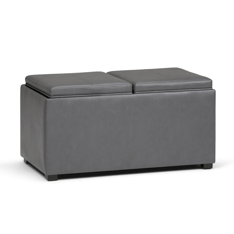 WYNDENHALL Franklin Upholstered 3-piece Ottoman Set