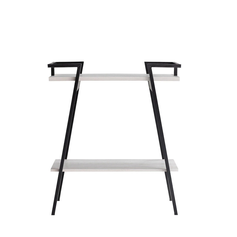 Russell Urban 31-inch Metal Two-tier Console Table