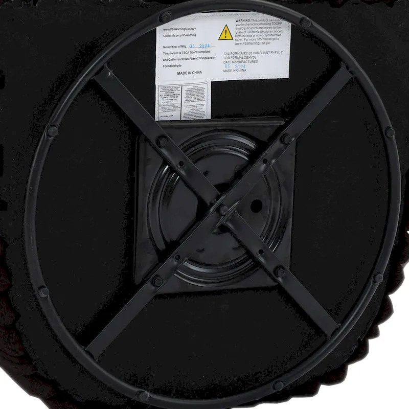 Single Sofa Armchair Swivel Barrel Chair (Set of 2)