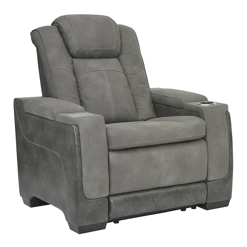 Electric Recliner With Adjustable Headrest