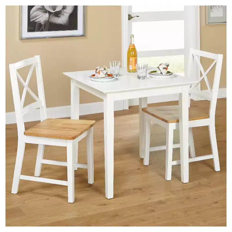 3pc Cross Back Dining Set - Buylateral