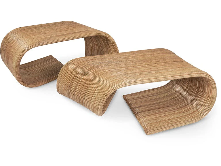 ALLEGRO RATTAN COFFEE TABLE