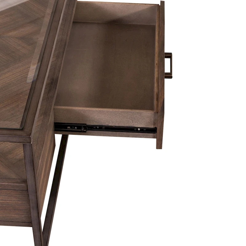 Jamestown Tobacco Rectangular Cocktail Table