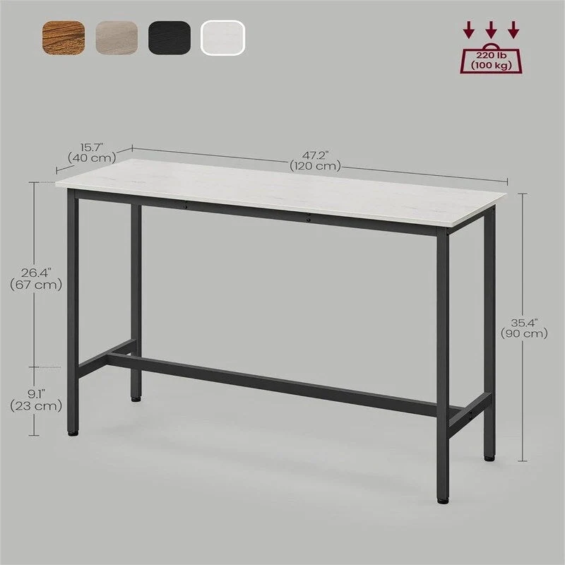 Narrow Long Bar Table