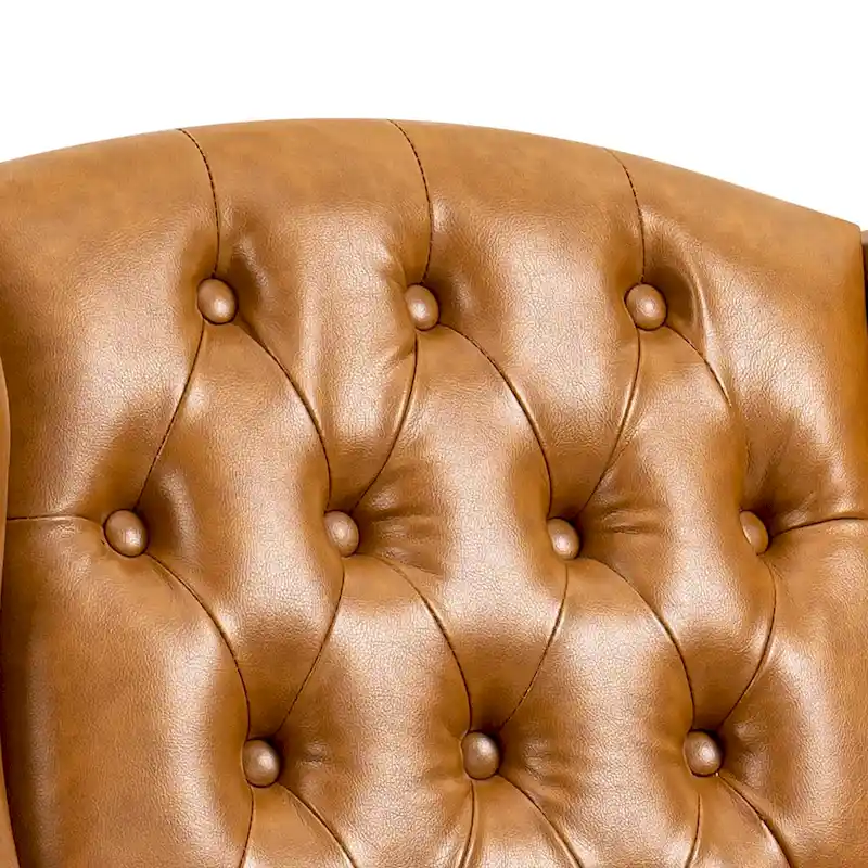 AVAWING Classic Executive Office Chair High Back Wingback Boss Chair