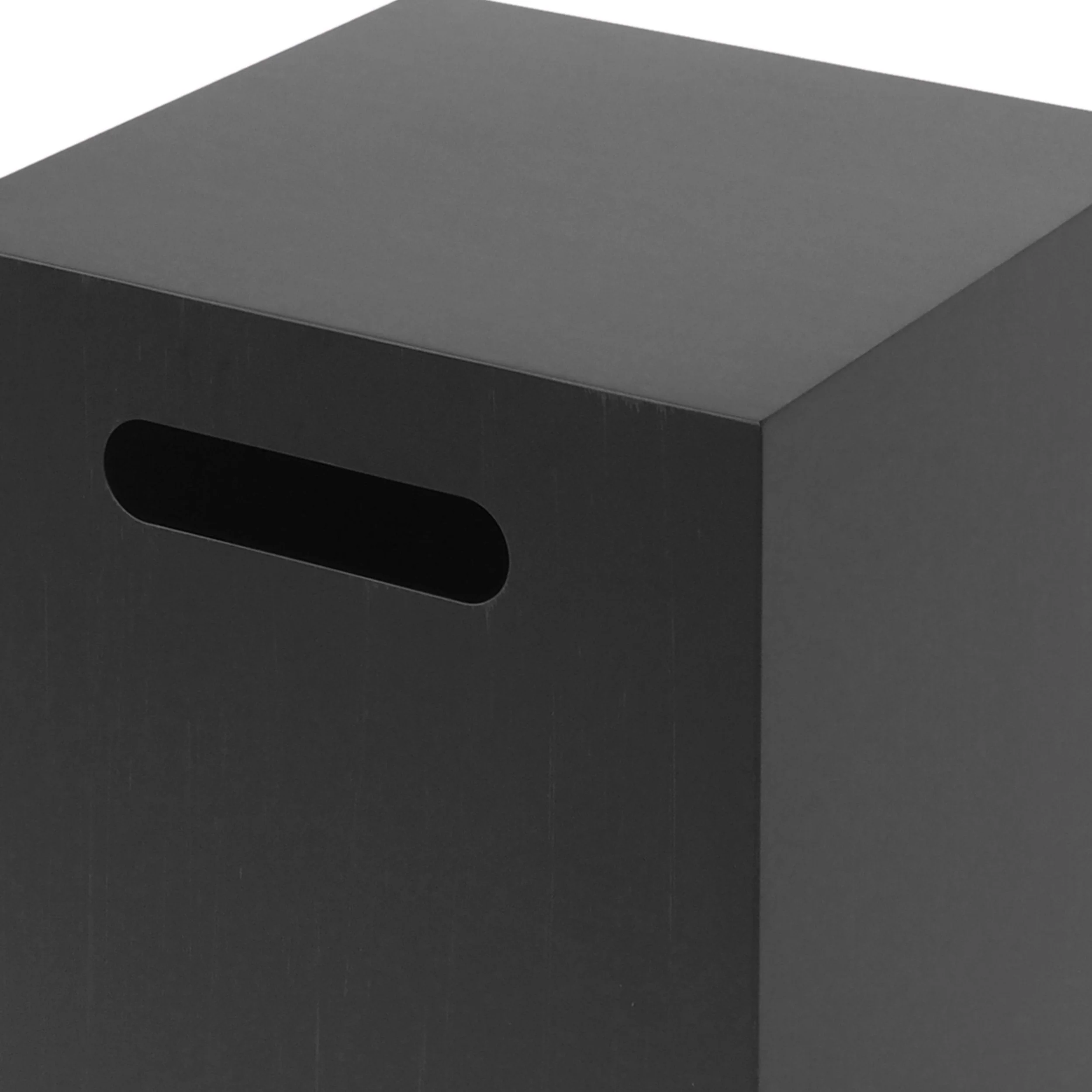 Outdoor Aluminum 4 Seater Chat Set with Fire Pit, Black, Natural, and Dark Gray - NH634413