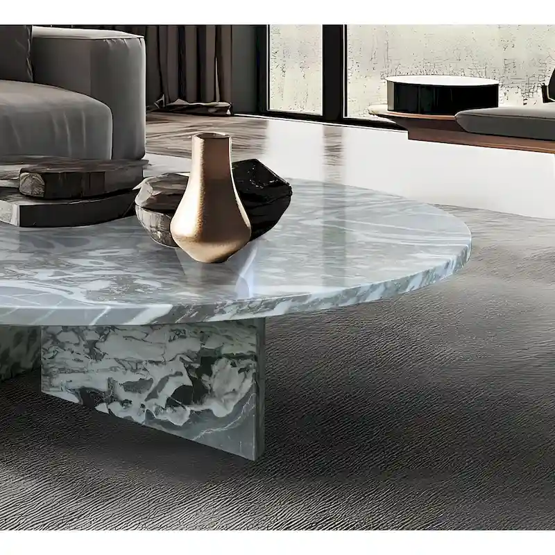 35.4 Natural Marble Stone Coffee Table