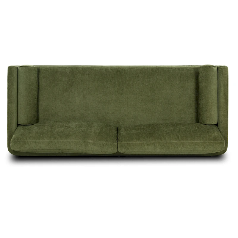 Poly & Bark Lea 90 Sofa - Includes 2 Bloster Pillows and Removable Cushion Covers