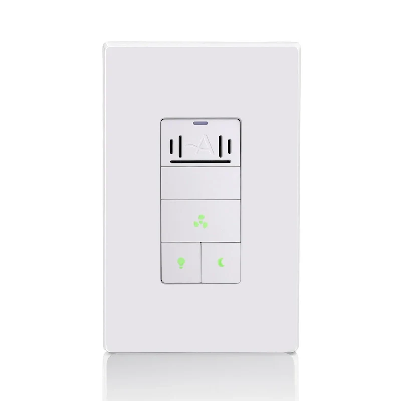 Single Pole Dimmer Switch for Led Light and Bathroom Fan