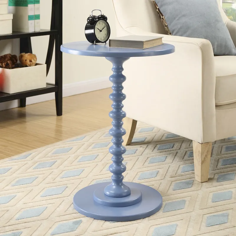 Convenience Concepts Palm Beach Round Spindle Table