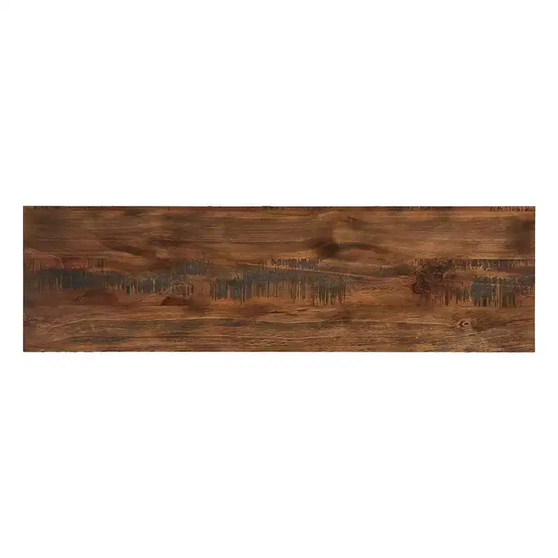 Newsome Rustic X-Base 60-inch TV Stand - Brown - iNSPIRE Q