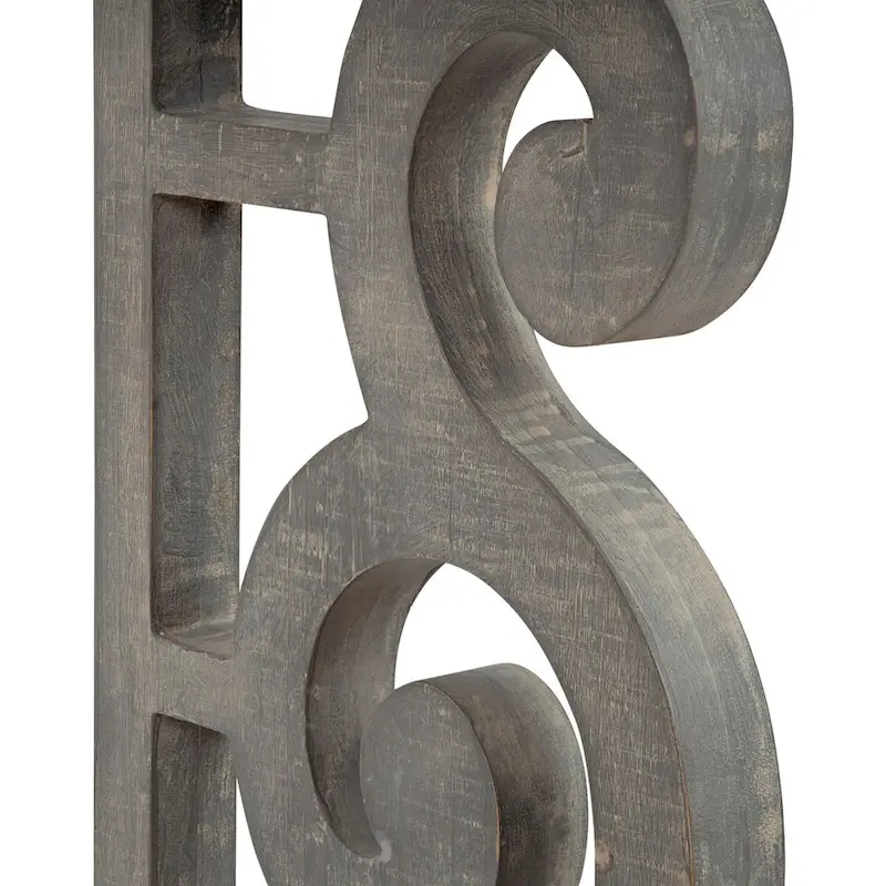 Kate and Laurel Wyldwood Country French Solid Wood Console table