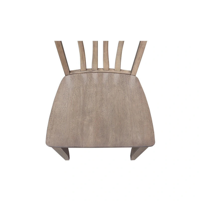 Soma Solid Wood Fanback Chairs Set of 2