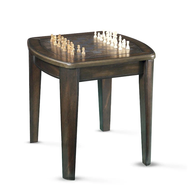 Side Table with Chessboard