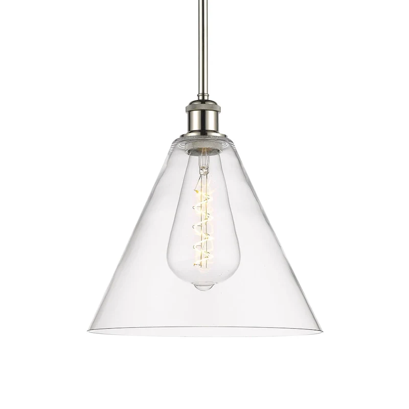 Innovations Lighting 516-1S-13-12 Berkshire Pendant Berkshire 12  Wide