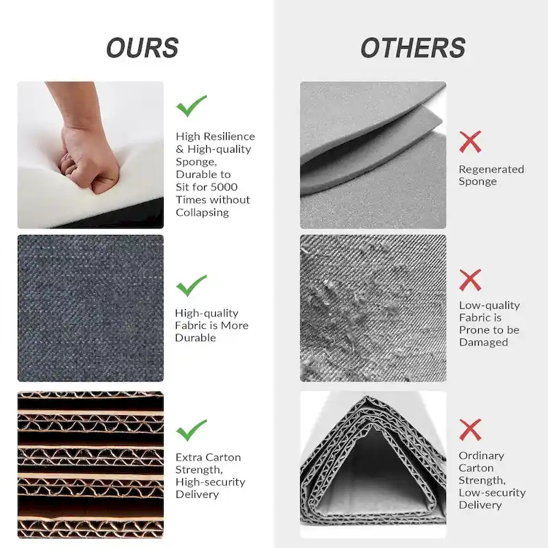 Francis Mid-century Modern Upholstered Armchair with Sloped Arms and Solid Wood Legs by HULALA HOME