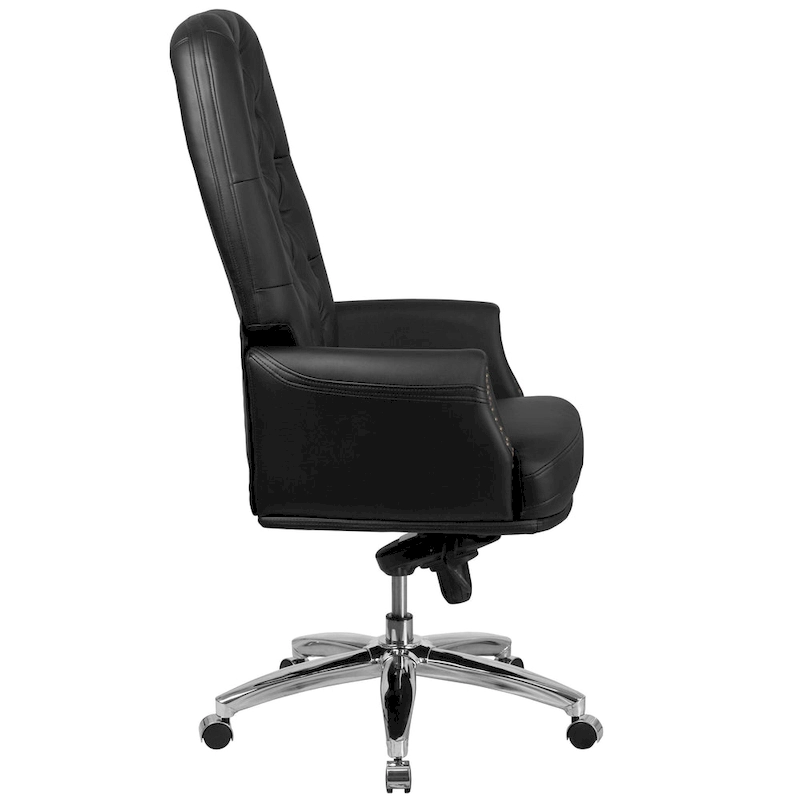 High Back Tufted LeatherSoft Executive Swivel Ergonomic Office Chair