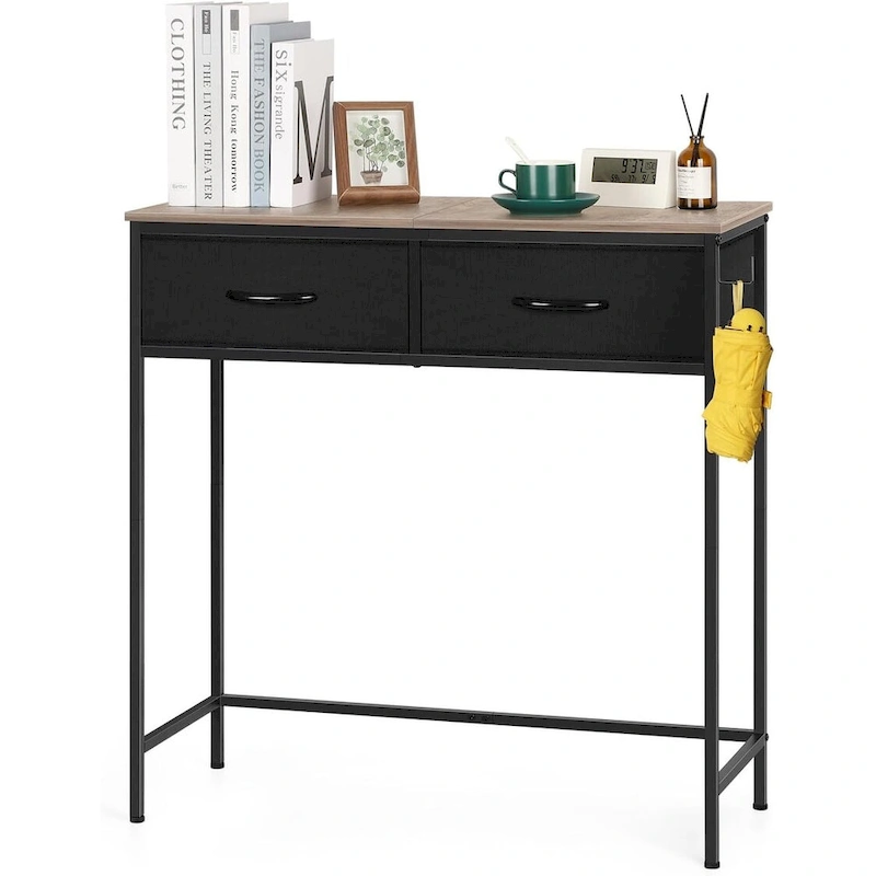 Small Console Table with 2 Drawers