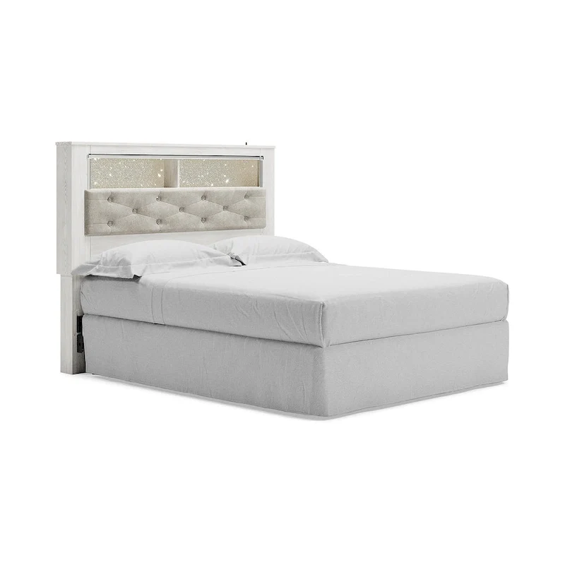 Signature Design by Ashley Altyra White Upholstered Panel Headboard