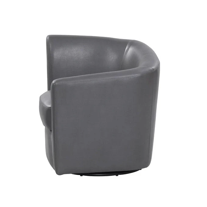 Grafton Soraya 360 Swivel Accent Chair Faux Leather