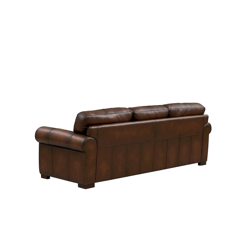 Top Grain Leather Sofa and Accent Chair