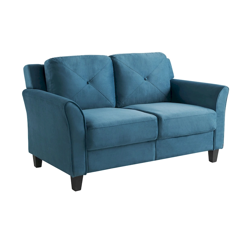 iLounge Harvard Microfiber Loveseat