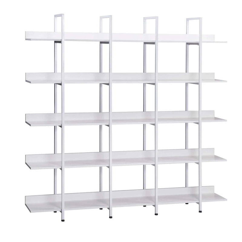 5 Tier Bookcase Home Office Open Bookshelf