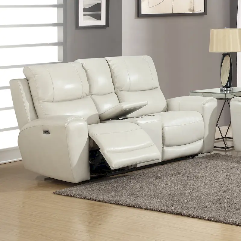 Steve Silver Fyti Top Grain Leather Power Reclining 3-piece Set