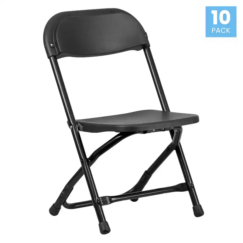 Flash Furniture 10 Pack Kids Plastic Folding Chair