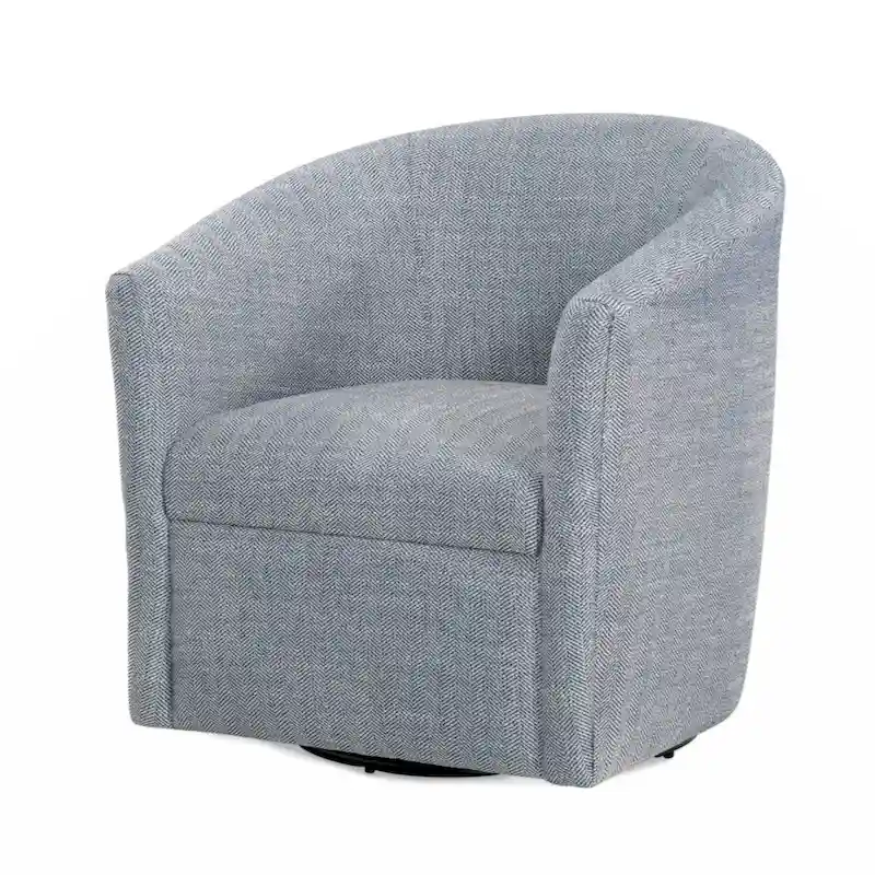 Sea Oat Swivel Barrel polyester Chair