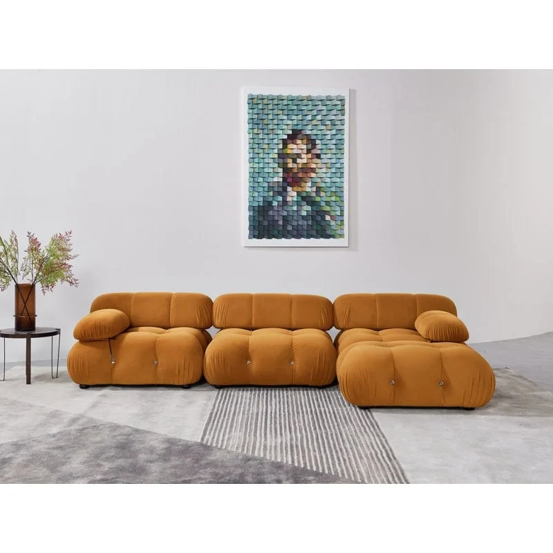 Daimion 4 Pieces Upholstered Sectional