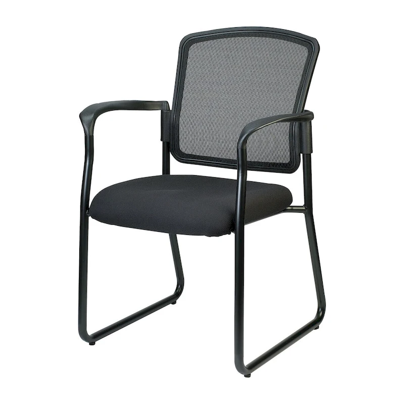 Eurotech Seating Dakota Guest Chairs, Sled Base with Arms