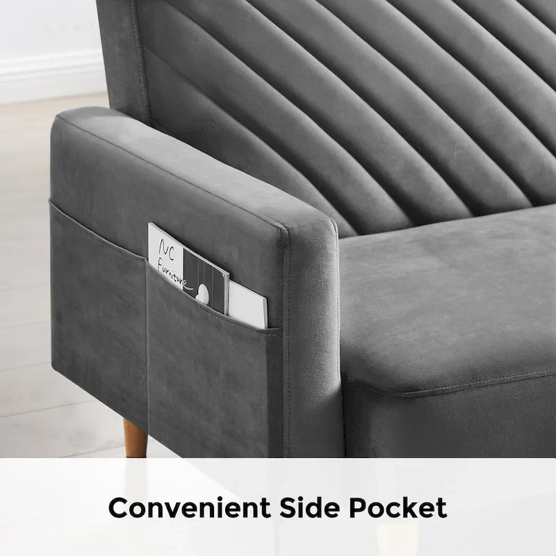 VANOMi Modern Convertible Sofa Bed