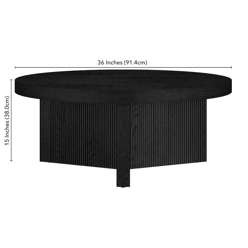 Holm 36 Wide Round Coffee Table - 36 Wide
